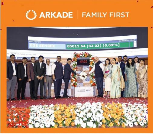 Arkade Developers Sets Price Band for Rs 410 Crore IPO at Rs 121-128 per Share